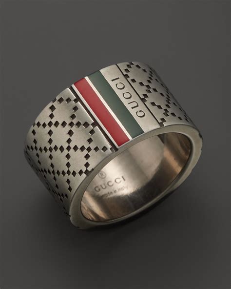 flannels gucci ring mens